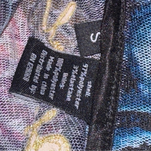 French Connection Strapless Sequin Dress - Black, Silver, Blue, Gold - Picture 9 of 9